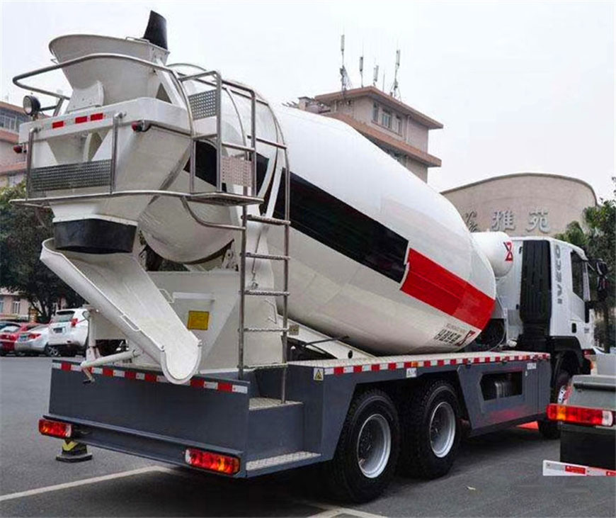 紅巖杰獅12方攪拌車(chē)